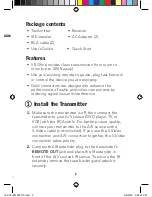 Preview for 2 page of Radio Shack 1500332 User Manual