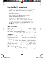 Preview for 13 page of Radio Shack 1500332 User Manual