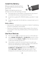 Preview for 4 page of Radio Shack 1500652 User Manual