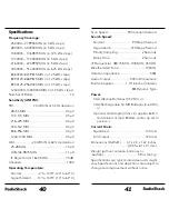 Preview for 21 page of Radio Shack 20-137 Manual