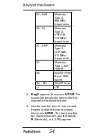 Preview for 54 page of Radio Shack 20-528 User Manual