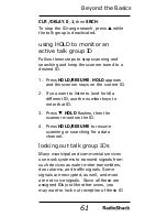 Preview for 61 page of Radio Shack 20-528 User Manual