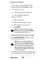 Preview for 68 page of Radio Shack 20-528 User Manual