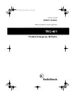 Radio Shack 21-1588 Owner'S Manual preview