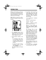 Preview for 7 page of Radio Shack 21-1588 Owner'S Manual