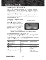 Preview for 12 page of Radio Shack 21-1679 A User Manual