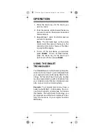 Preview for 8 page of Radio Shack 4-in-One Smart Light-Up Remote Control Owner'S Manual