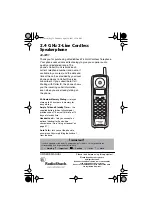 Preview for 1 page of Radio Shack 43-3701 Owner'S Manual