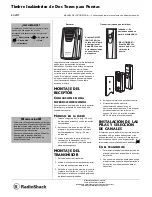 Preview for 3 page of Radio Shack 61-2117 Owner'S Manual