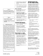 Preview for 4 page of Radio Shack 61-2117 Owner'S Manual