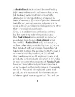 Preview for 9 page of Radio Shack 6300509 User Manual