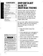 Preview for 2 page of Radio Shack 64-2185 Owner'S Manual