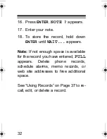 Preview for 32 page of Radio Shack 65-743 Owner'S Manual