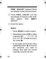 Preview for 34 page of Radio Shack 65-743 Owner'S Manual