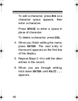 Preview for 40 page of Radio Shack 65-743 Owner'S Manual