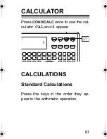 Preview for 61 page of Radio Shack 65-743 Owner'S Manual