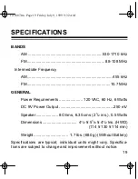 Preview for 19 page of Radio Shack CHRONOMATIC-312 Owner'S Manual