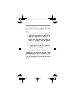 Preview for 17 page of Radio Shack CT-400 Owner'S Manual