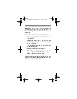 Preview for 22 page of Radio Shack CT-400 Owner'S Manual