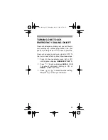 Preview for 23 page of Radio Shack CT-400 Owner'S Manual