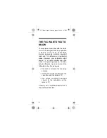 Preview for 4 page of Radio Shack EC-3031 Owner'S Manual