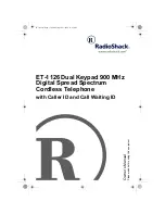 Radio Shack ET-1126 Owner'S Manual preview