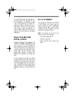 Preview for 4 page of Radio Shack ET-545 Owner'S Manual