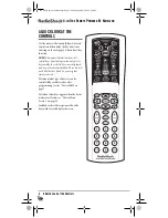 Preview for 4 page of Radio Shack Kameleon 4-in-One Owner'S Manual