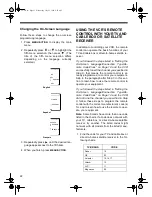 Preview for 22 page of Radio Shack Optimus 66 Owner'S Manual