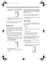 Preview for 36 page of Radio Shack Optimus 66 Owner'S Manual