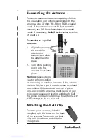 Preview for 5 page of Radio Shack Pro-164 Manual