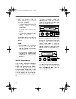 Preview for 22 page of Radio Shack PRO-2048 Owner'S Manual