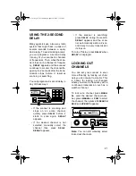 Preview for 27 page of Radio Shack PRO-2048 Owner'S Manual