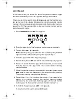 Preview for 22 page of Radio Shack PRO-71 Owner'S Manual