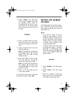 Preview for 9 page of Radio Shack TAD-1009 Owner'S Manual