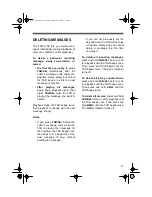 Preview for 17 page of Radio Shack TAD-1009 Owner'S Manual