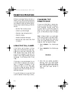 Preview for 18 page of Radio Shack TAD-1009 Owner'S Manual