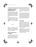 Preview for 23 page of Radio Shack TAD-285 Owner'S Manual