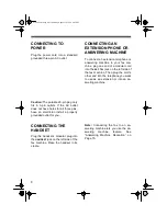 Preview for 8 page of Radio Shack TFX-1032 Owner'S Manual