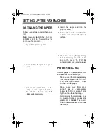 Preview for 9 page of Radio Shack TFX-1032 Owner'S Manual