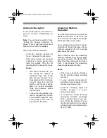 Preview for 15 page of Radio Shack TFX-1032 Owner'S Manual