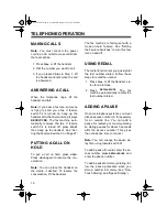 Preview for 16 page of Radio Shack TFX-1032 Owner'S Manual