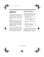 Preview for 25 page of Radio Shack TFX-1032 Owner'S Manual