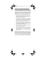 Preview for 24 page of Radio Shack TRC-234 Owner'S Manual