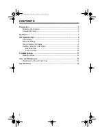 Preview for 4 page of Radio Shack TRC-401 Owner'S Manual