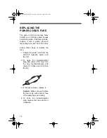 Preview for 14 page of Radio Shack TRC-401 Owner'S Manual