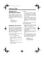 Preview for 5 page of Radio Shack TRC-445 Owner'S Manual