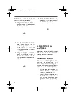 Preview for 6 page of Radio Shack TRC-501 Owner'S Manual