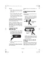 Preview for 7 page of Radio Shack TRC-511 User Manual