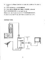 Preview for 6 page of Radio Shack TV SCOREBOARD 60-3060 Owner'S Manual